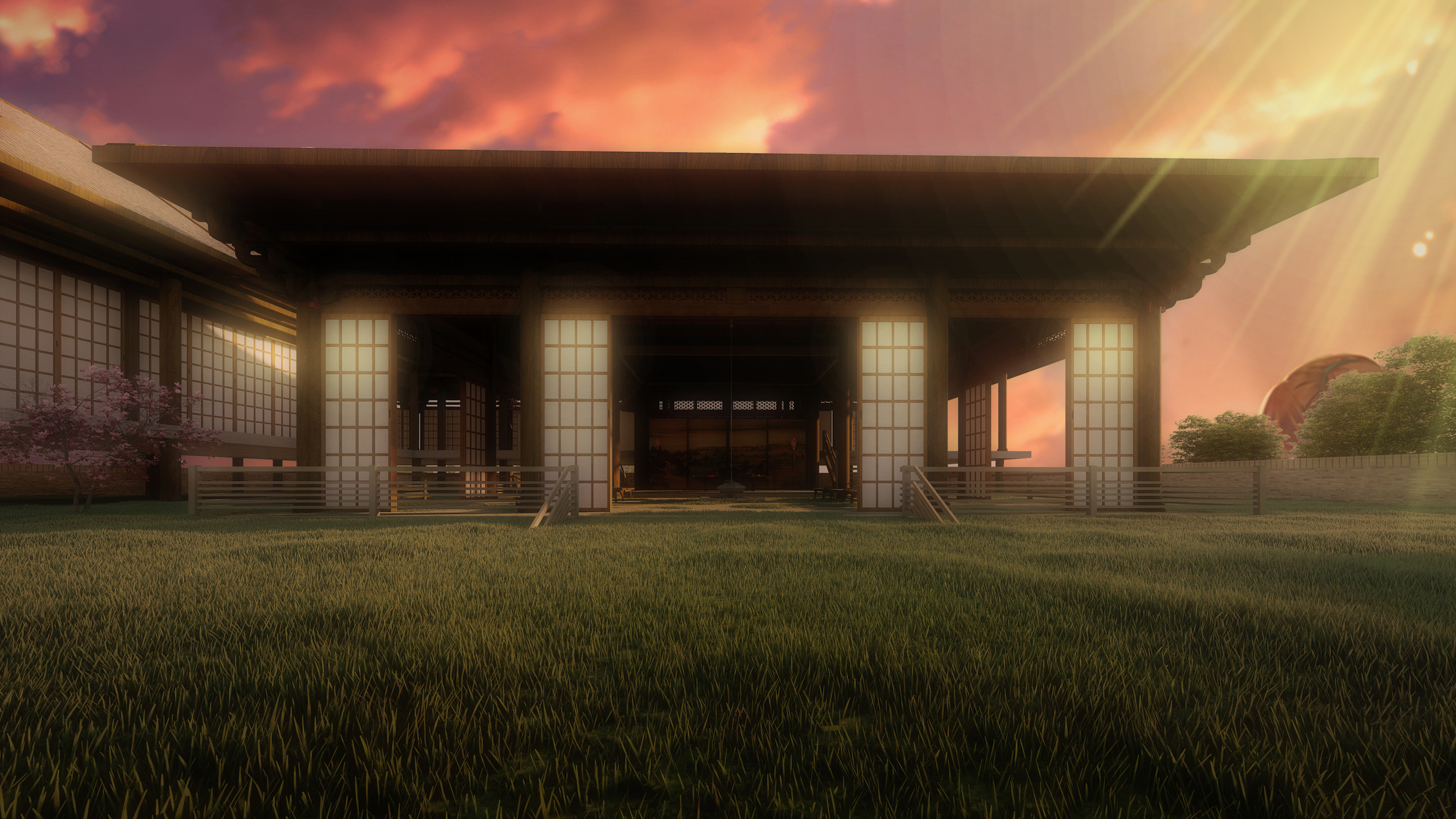 Japanese visual novel backgrounds