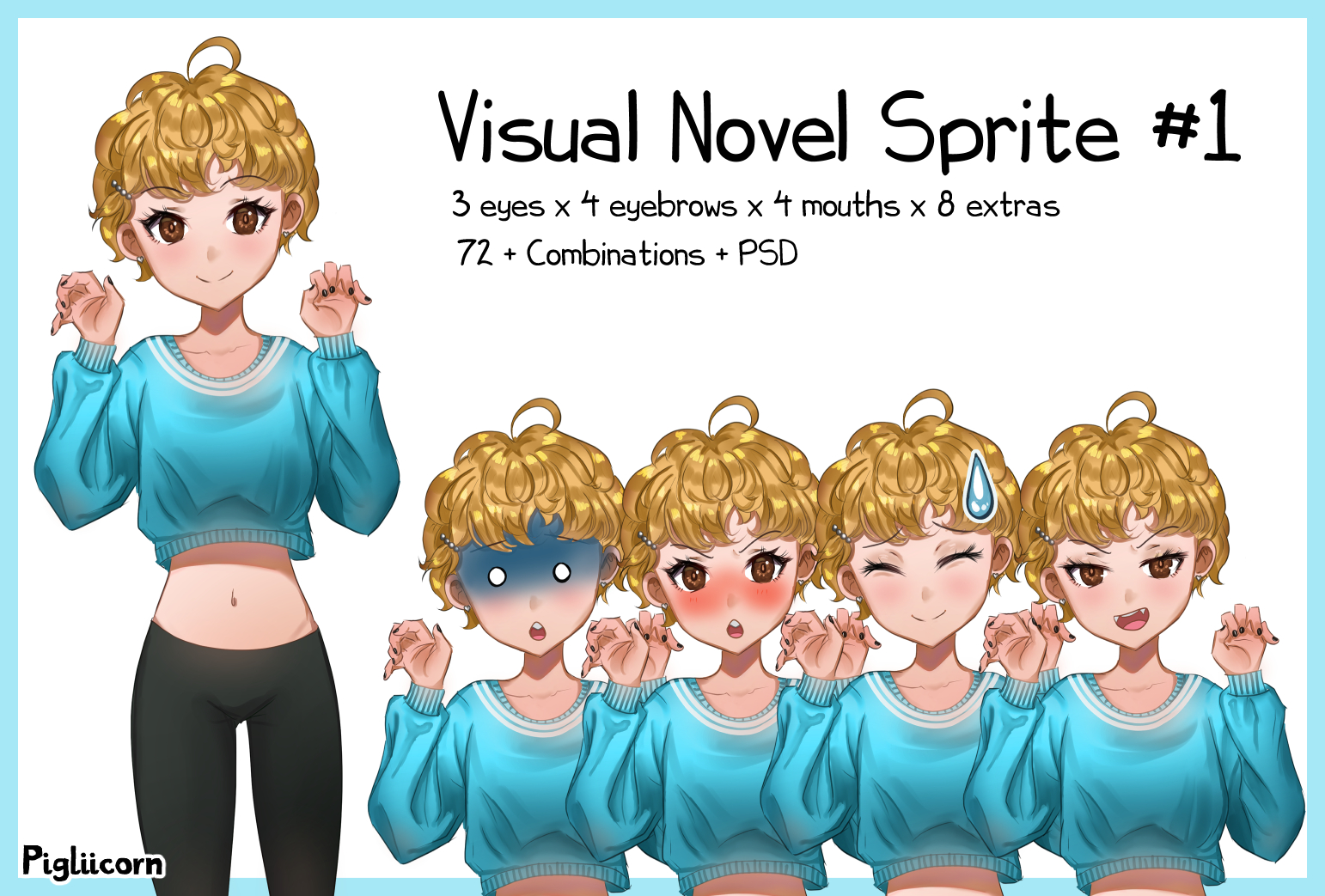 Visual Novel Sprite #1