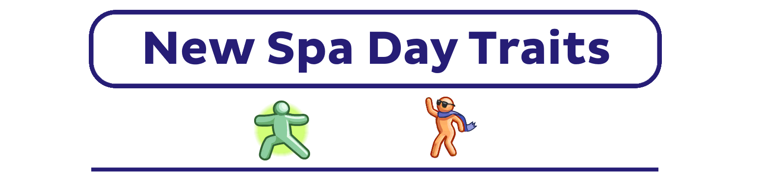 New Spa Day Traits