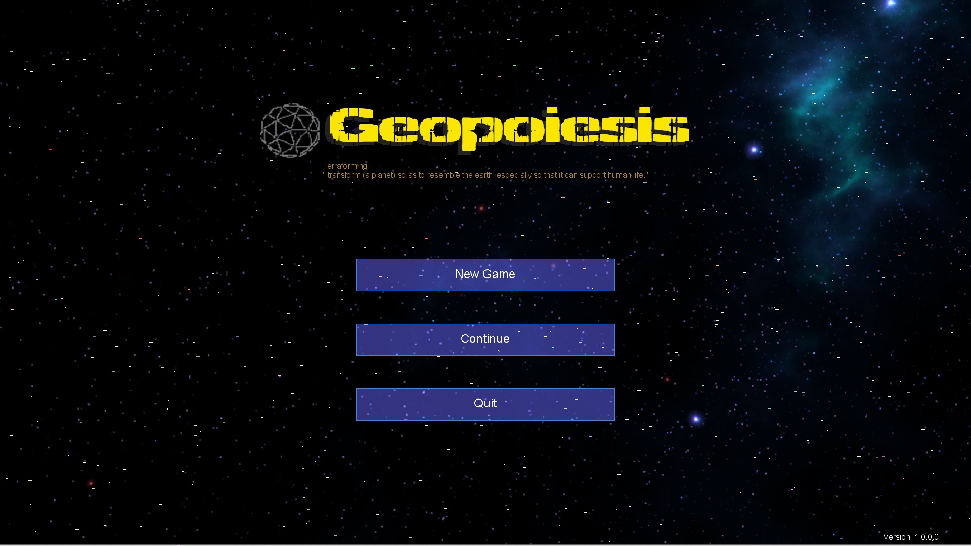 Geopoiesis