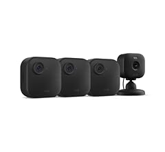 Blink Outdoor 4 + Blink Mini 2 — Smart security cameras, two-way talk, HD live view, motion detection, set up in minutes, W…