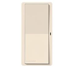 Lutron Pico Paddle Remote for On/Off Control of Caseta Smart Switches/Dimmers, PJ2-P2B-GLA, Light Almond