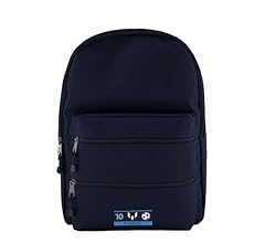 Messi Lifestyle Backpack for Boys & Girls, Bookbag with Pockets & Adjustable Straps, Dark Blue, One Size