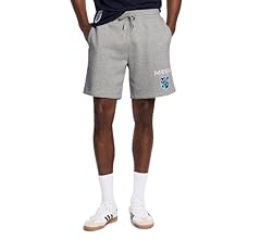 Messi Men's Lifestyle Fleece, Jogger Shorts with Drawstring Closure, Comfortable Fit