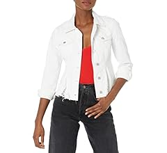 [BLANKNYC] womens Luxury Clothing Denim Trucker Jacket