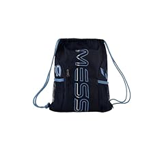 Messi Boys' Kids Drawstring School Backpack, Dark Blue, One Size