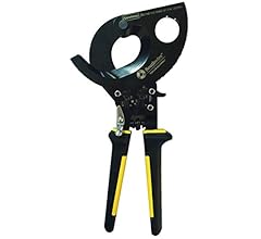 Southwire 58277740 Tools & Equipment CCPR400 Heavy Duty Compact Ratcheting Cable Cutters with Comfort Grip Handles, Easy to…