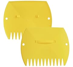 GardenHOME Garden and Yard Leaf Scoops Hand Rakes, Large Sized, Multiple Use for Leaves, Lawn Debris and Trash Pick Up Good…