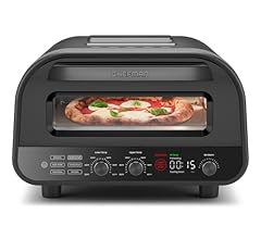 CHEFMAN Indoor Pizza Oven - Makes 12 Inch Pizzas in Minutes, Heats up to 800°F - Countertop Electric Pizza Maker with 5 Tou…