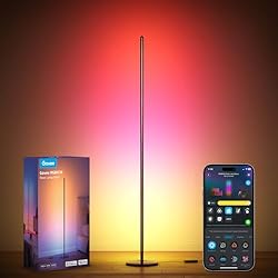 Govee RGBIC Floor Lamp, LED Corner Lamp Works with Alexa, 1000 Lumen Smart Modern Floor Lamp with Music Sync a