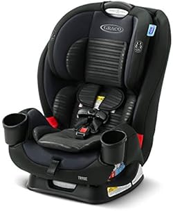 Graco TriRide 3-in-1 Reclining Car Seat, Clybourne - Rear & Forward Facing Car Seat, Highback Booster, Adjusta