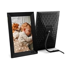 Nixplay Smart Digital Picture Frame I 10.1 inch I WiFi I Black I Unlimited Cloud Photo Storage + 5GB Video Storage I Shared…