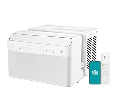 Midea 10,000 BTU U-Shaped Smart Inverter Window Air Conditioner–Cools up to 450 Sq. Ft., Ultra Quiet with Open Window Flexi…