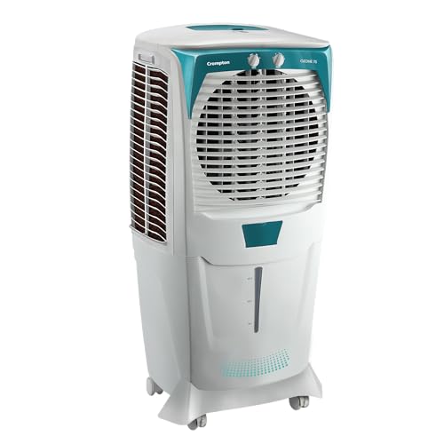 Crompton Ozone Desert Air Cooler- 75L; with Everlast Pump, Auto Fill, 4-Way Air :Image