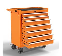 7-Drawer Metal Rolling Tool Chest with Wheels,Tool Storage Cabinet With Locking System，Toolbox with Wheels for Garage, Ware…