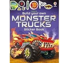 Build Your Own Monster Trucks Sticker Book (Build Your Own Sticker Book)