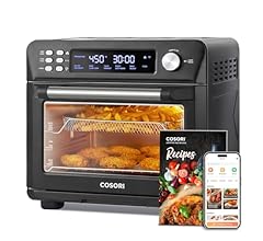 COSORI Smart 11-in-1 Air Fryer Toaster Oven Combo, Airfryer Convection Oven Countertop, Bake, Roast, Reheat, Broil, Dehydra…