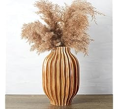 BlossoME 11” Large Ceramic Vases for Farmhouse Entryway Decorative Pottery Living Room Kitchen Decoration Fall Flower Vase …