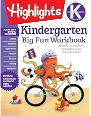 Kindergarten Big Fun Workbook: 256-Page School Workbook, Practice Language Arts, Math and More for Kindergartners (Highlights Big Fun Activity Workbooks)