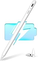 Metapen Pencil A8 for Apple iPad 2018-2024, (2X Faster Charge), Tilt Sensitivity, Palm Rejection, Stylus Pen for iPad...