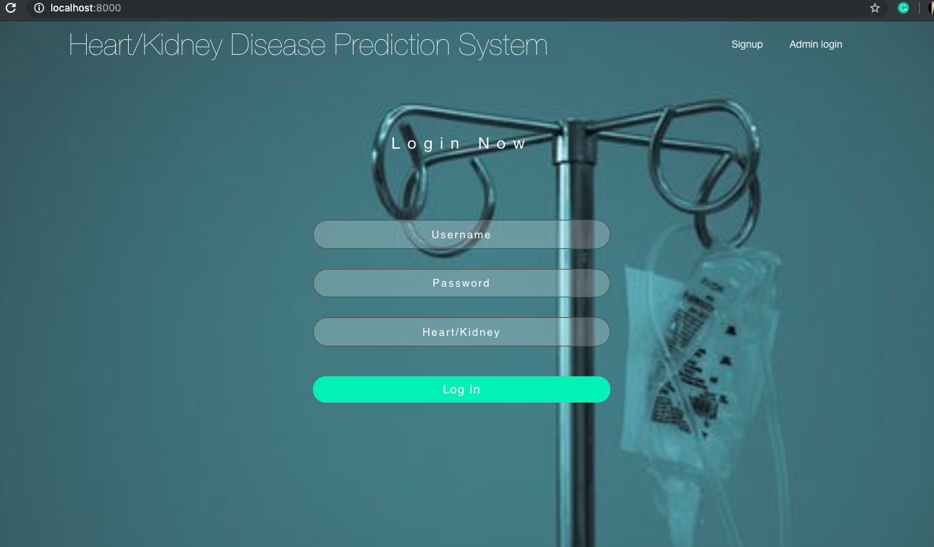 Heart-and-Kidney-disease-prediction-Django