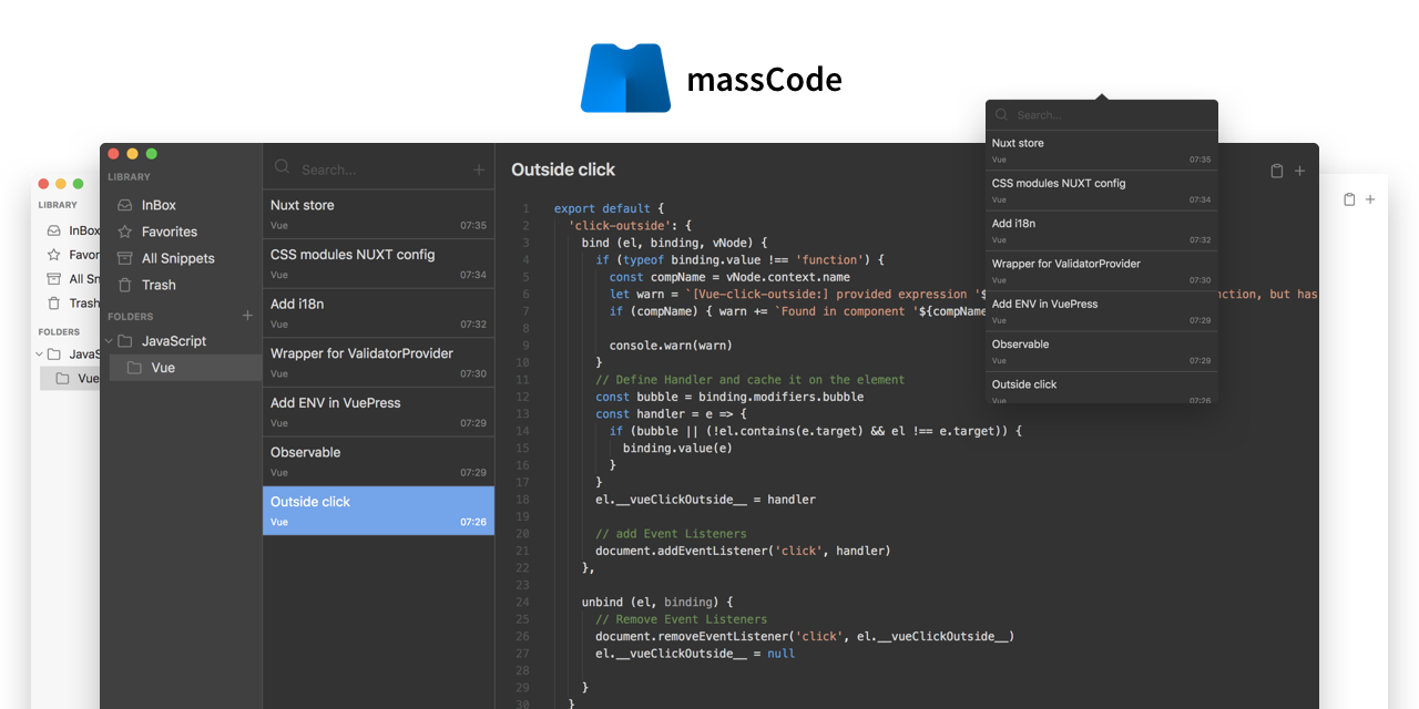 massCode