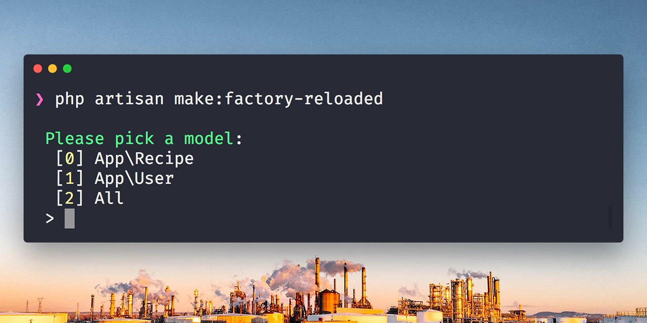 laravel-factories-reloaded