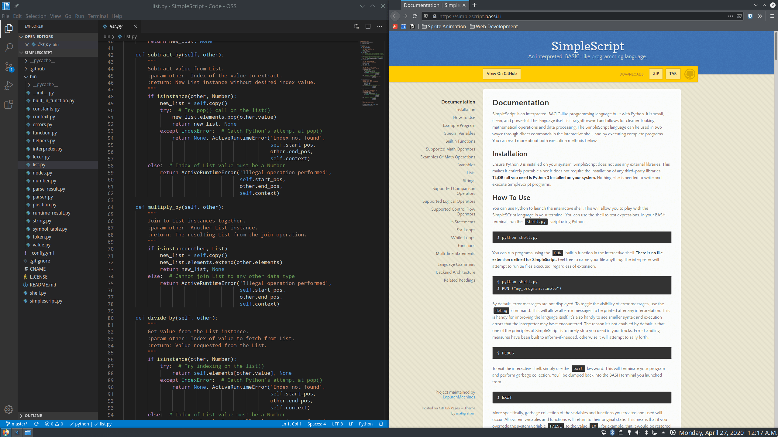 simple-script