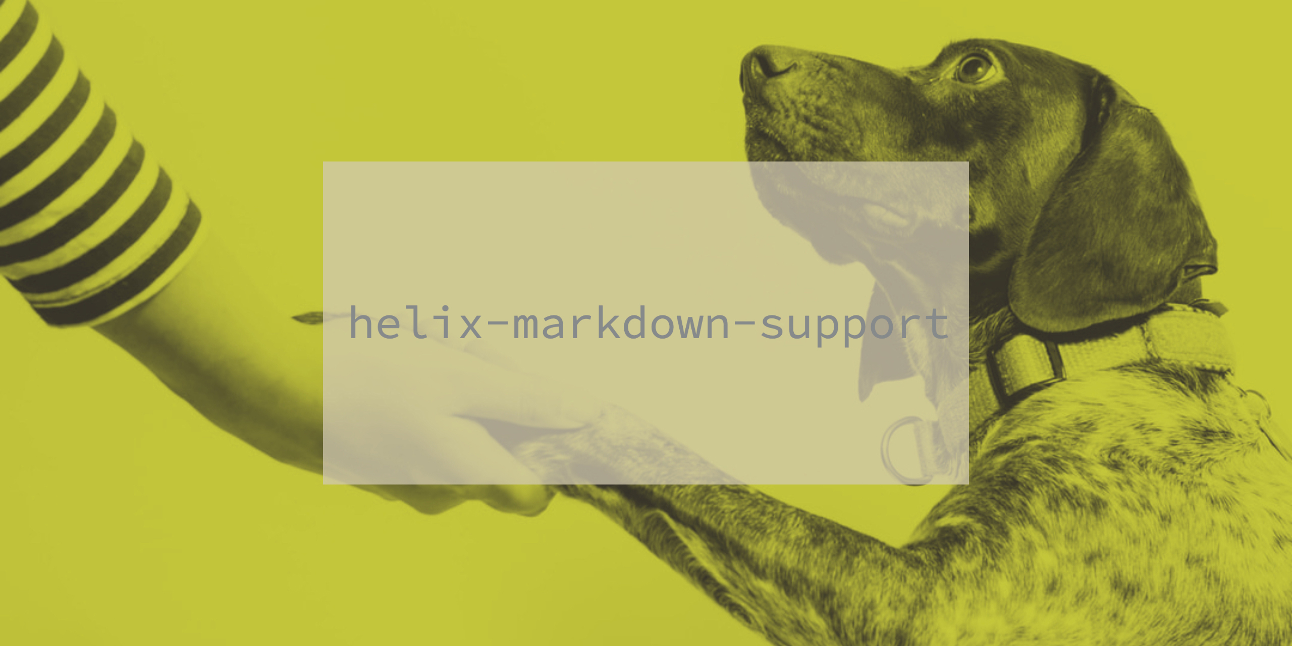 helix-markdown-support