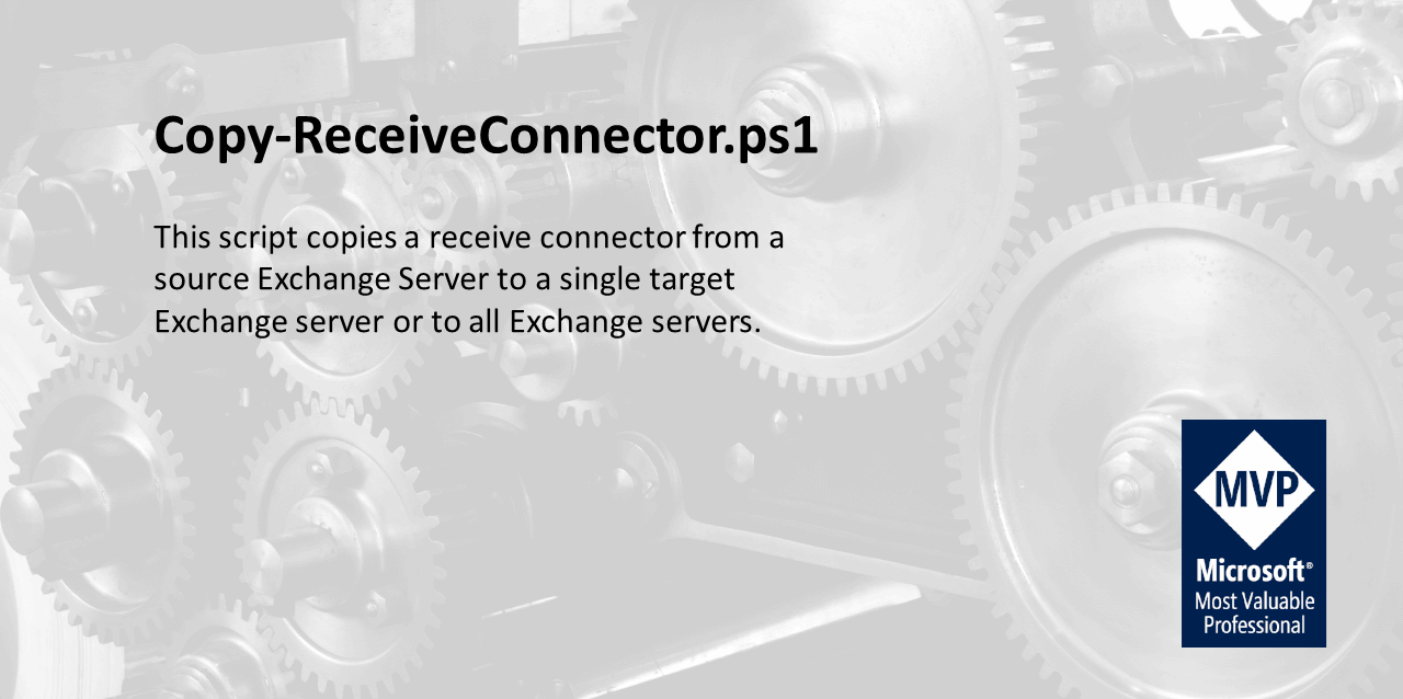 Copy-ReceiveConnector