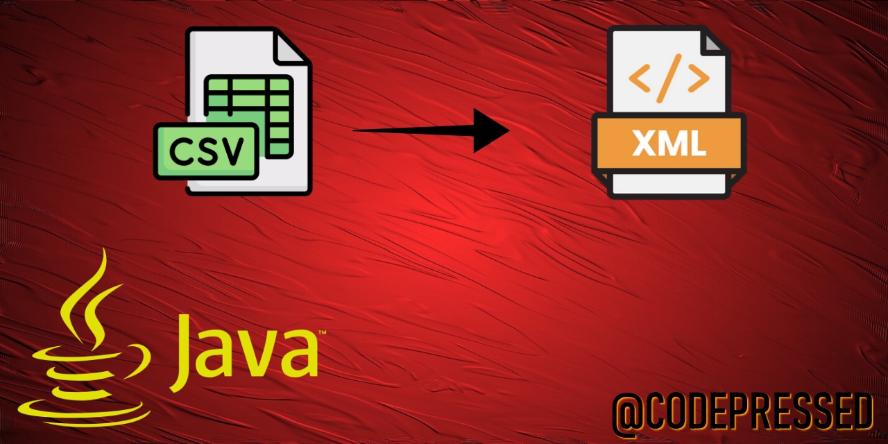 Java-CSV2XML