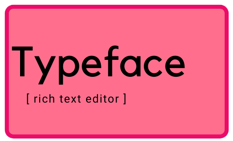 typeface