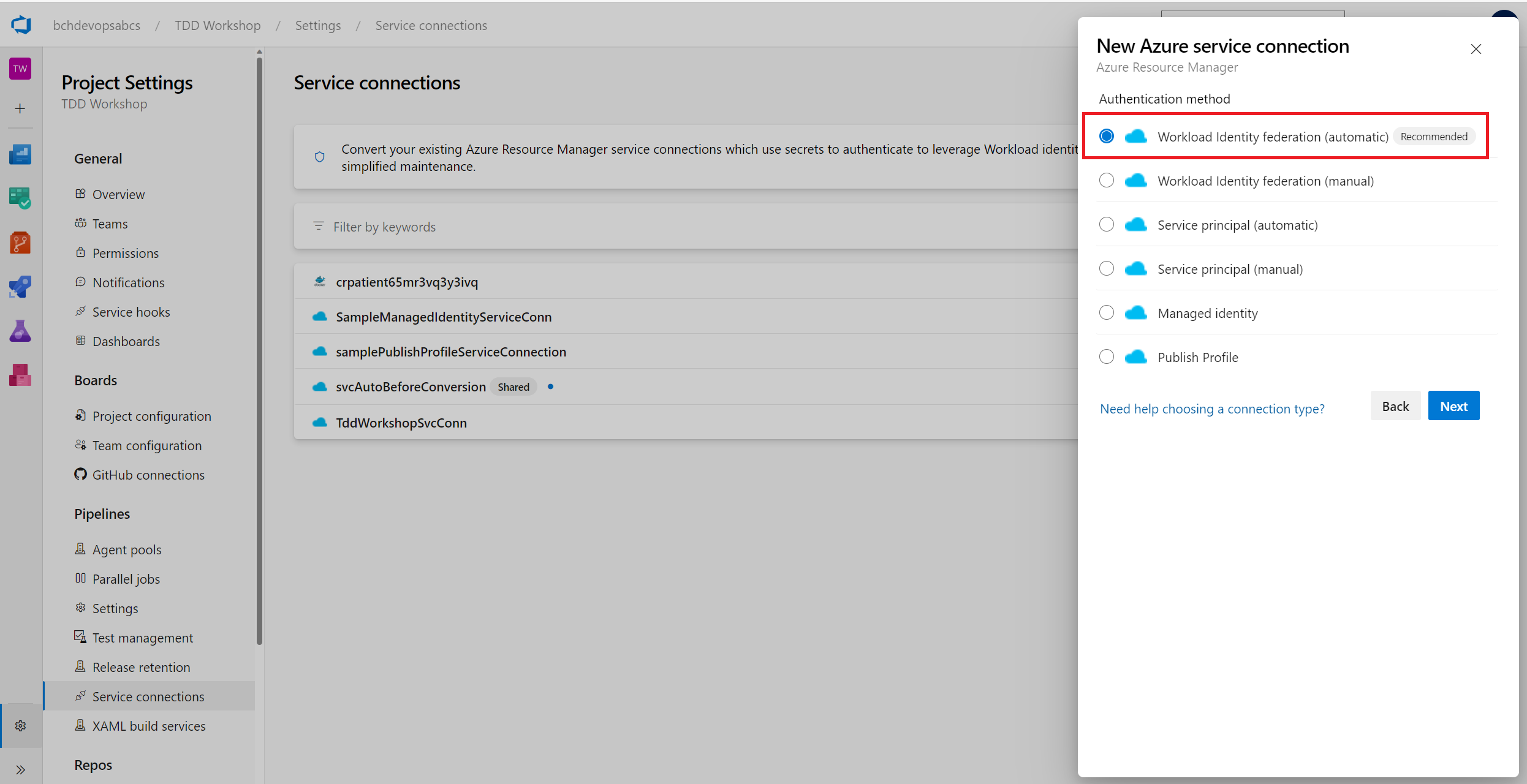 azure-devops-workload-identity-federation