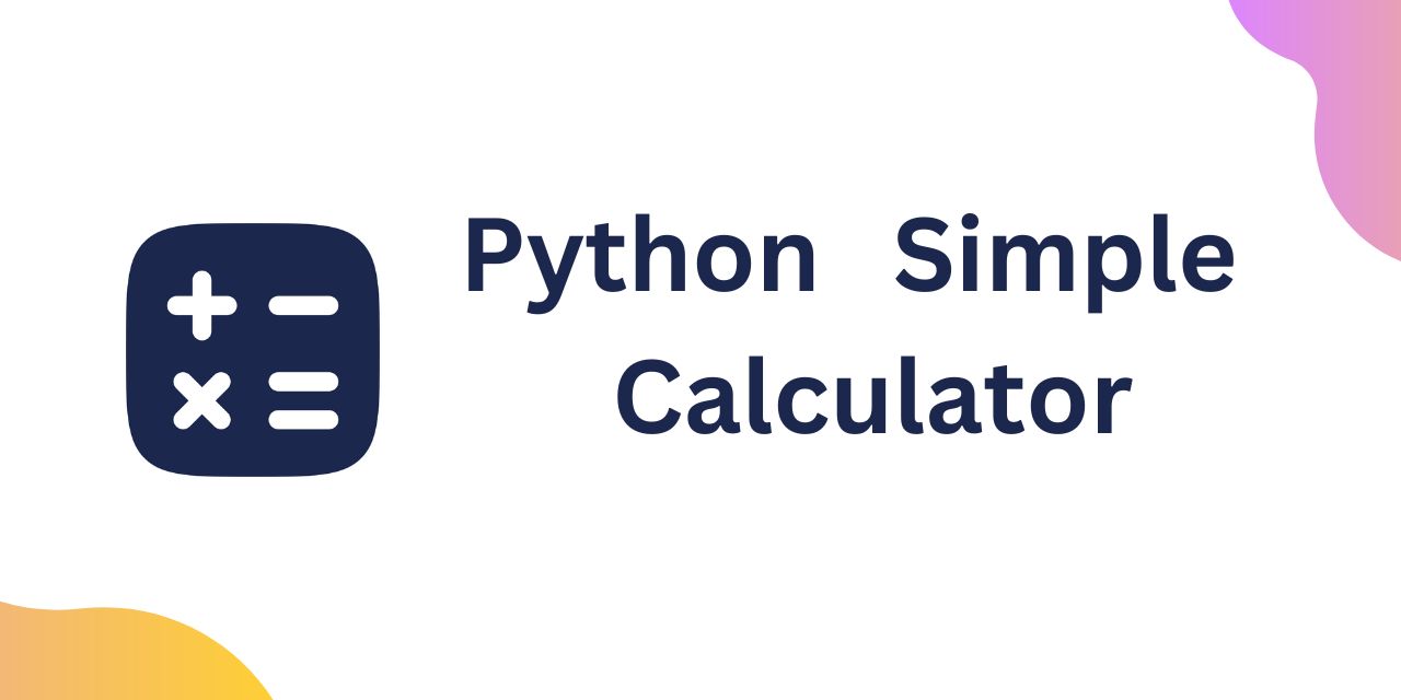 Python-Simple-Calculator