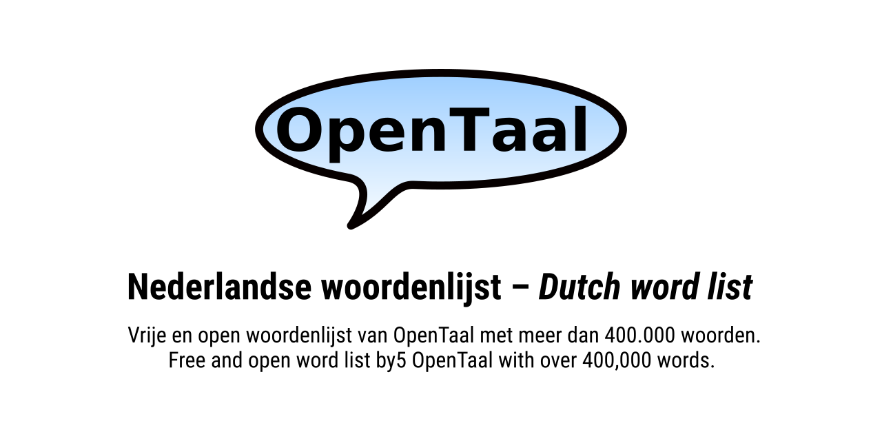 opentaal-wordlist