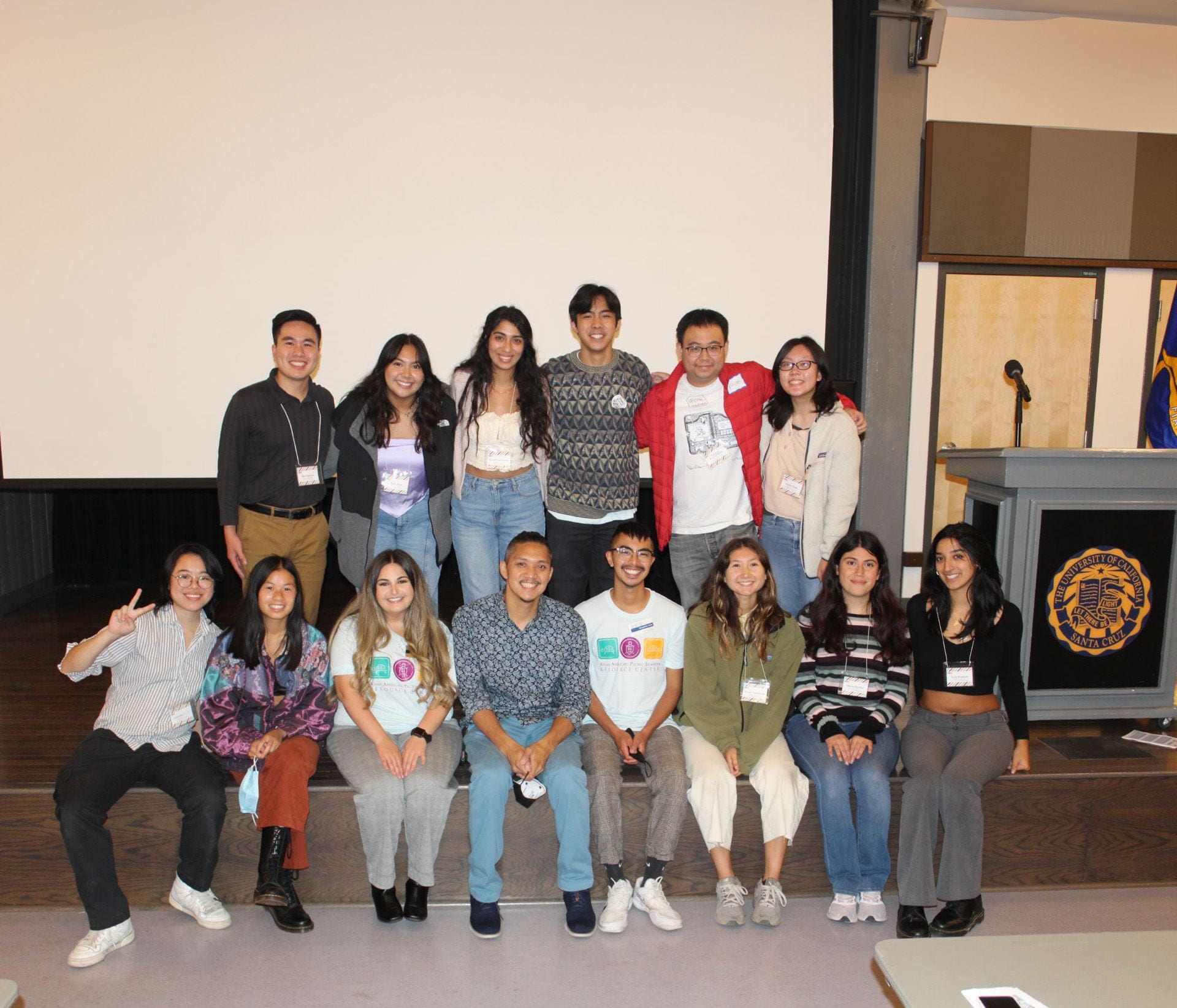 Staff and students from the Asian American/Pacific Islander Resource Center