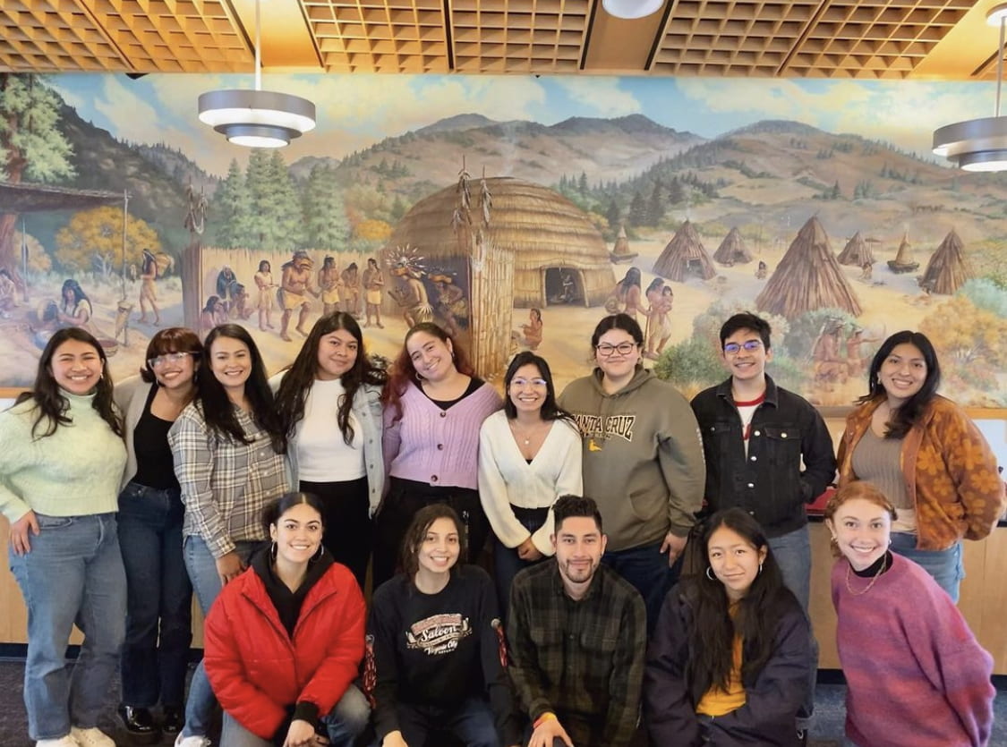 Students and staff from the Chicanx Lantinx Resource Center