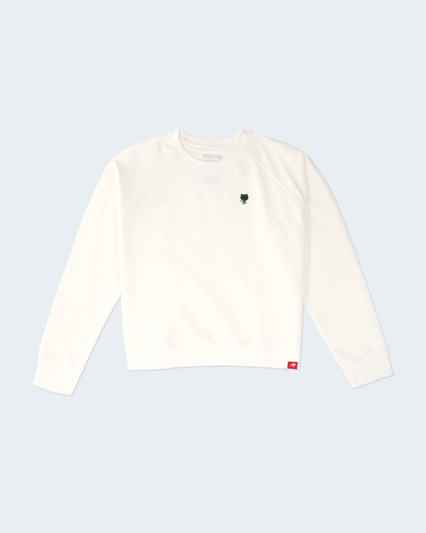 Sportiqe Logo Patch Cropped Crewneck