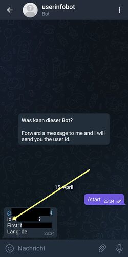 UserIDVonBot