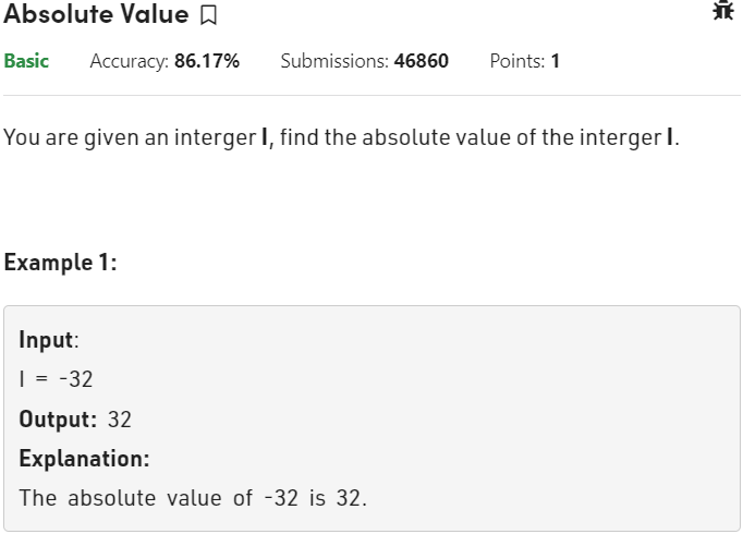 Absolute Value