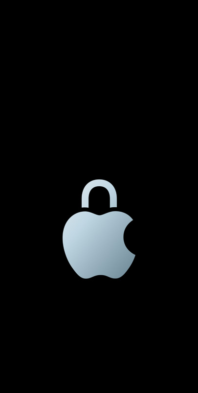 Logo de confidentialité Apple.