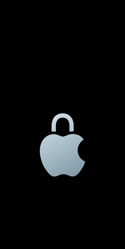 Logo bảo mật của Apple.