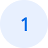 The number one in a circular icon.