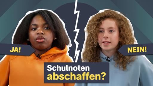 Diskussion bei logo! no.front zum Thema Schulnoten