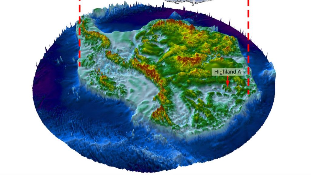 Scientists Discover Lost Ancient Landscape Hidden Under Antarctic Ice