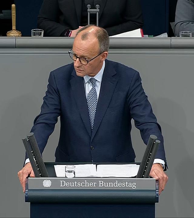 Aussprache: Friedrich Merz (CDU)